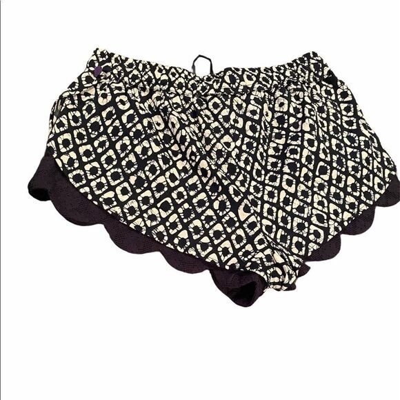 Indigo Rein Navy/White  Printed Shorts Sz Small - Picture 5 of 12